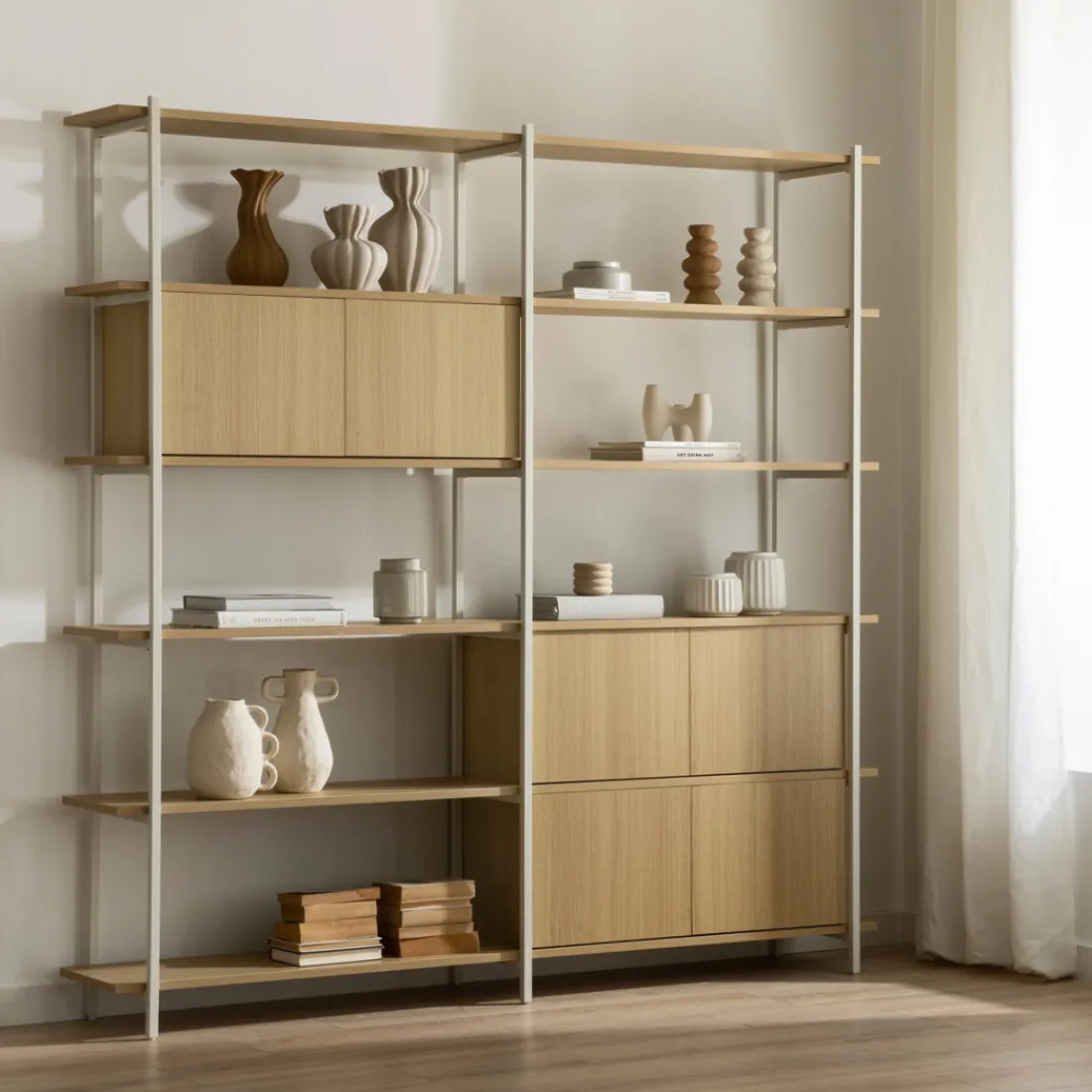 Kenay Home Darel Blanco/Natural Discount