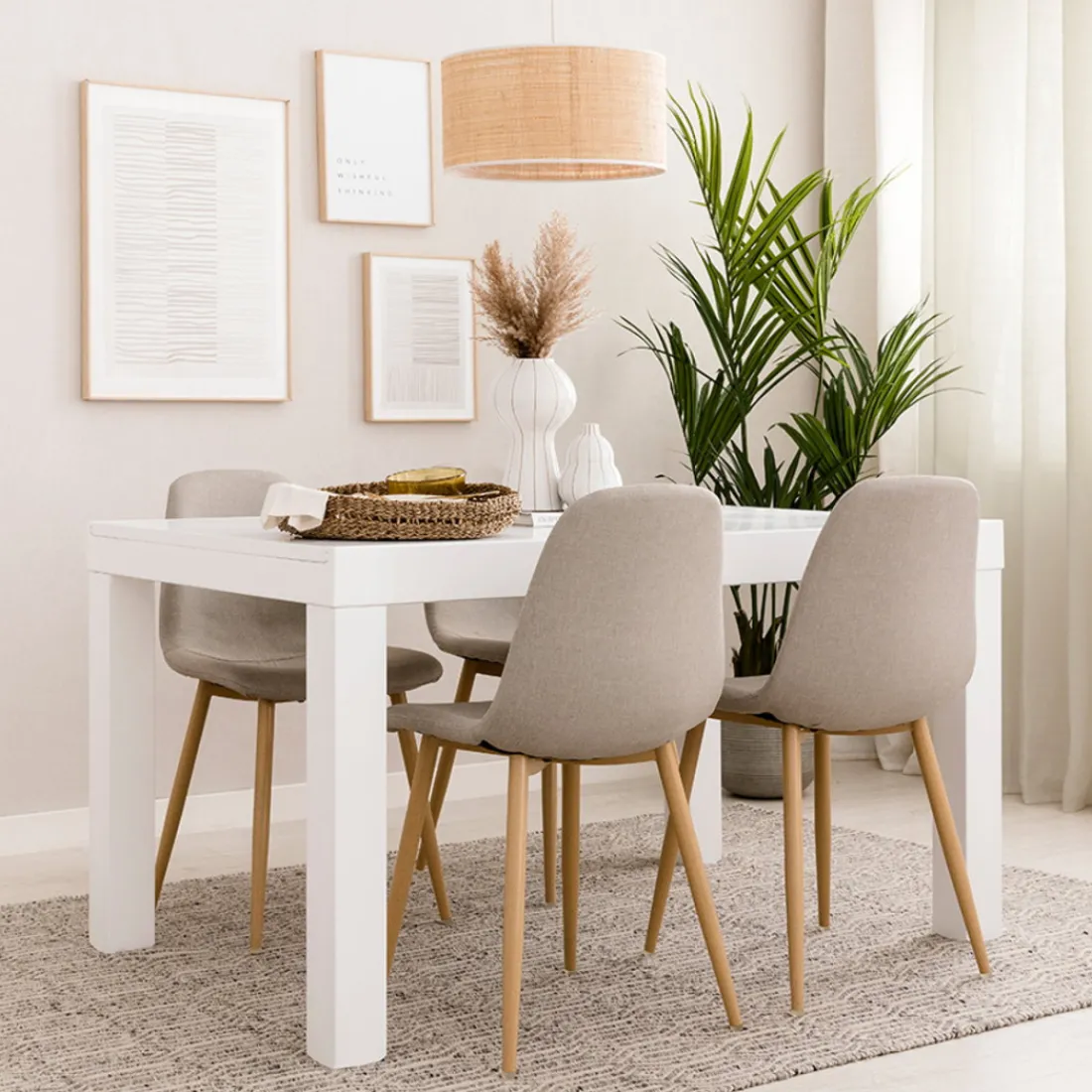 Kenay Home Lombok Blanco/Natural Hot