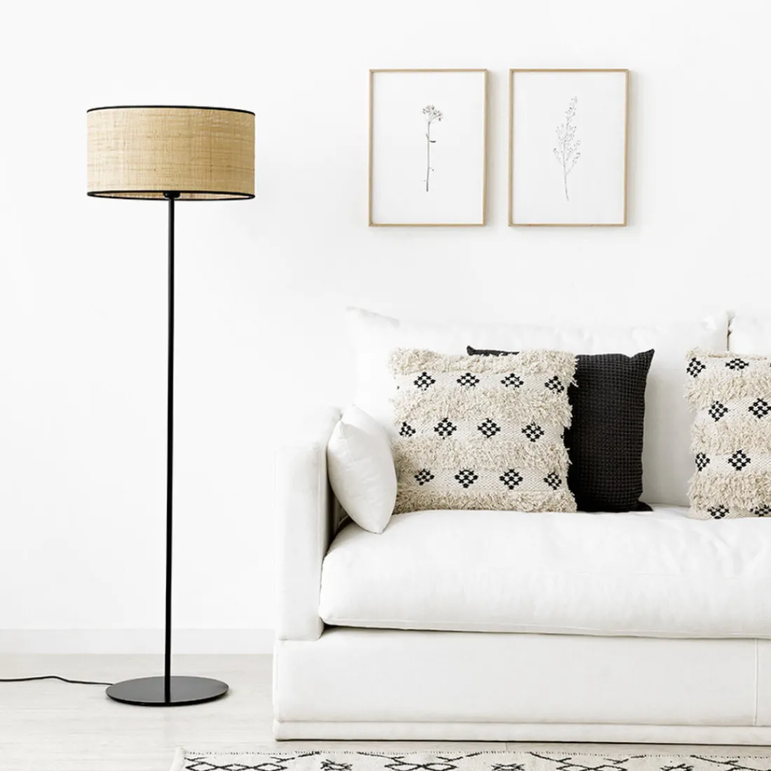 Kenay Home Lombok Negro/Natural Outlet