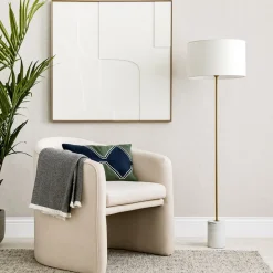Kenay Home Pierre Blanco/Dorado Outlet