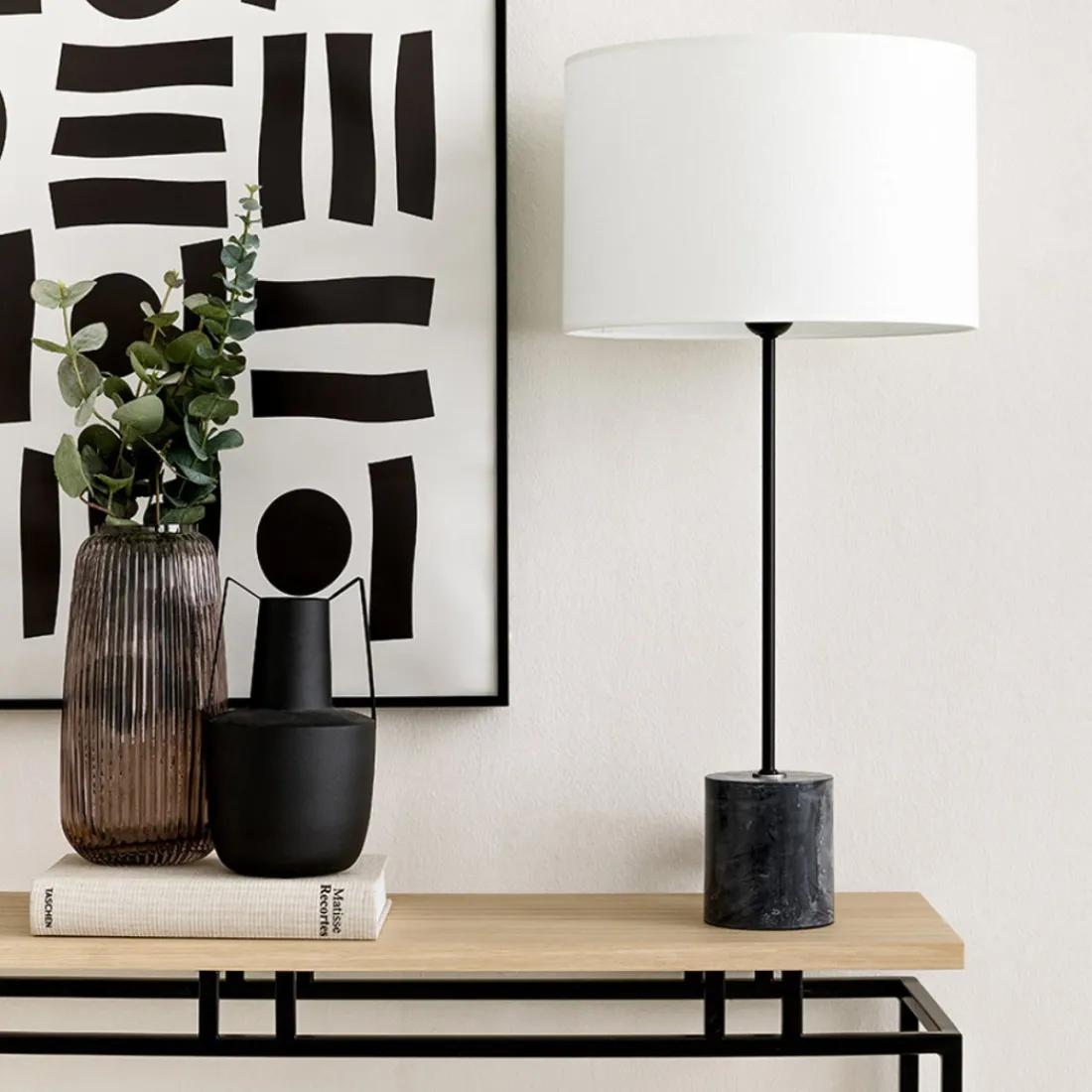 Kenay Home Pierre Blanco/Negro Discount