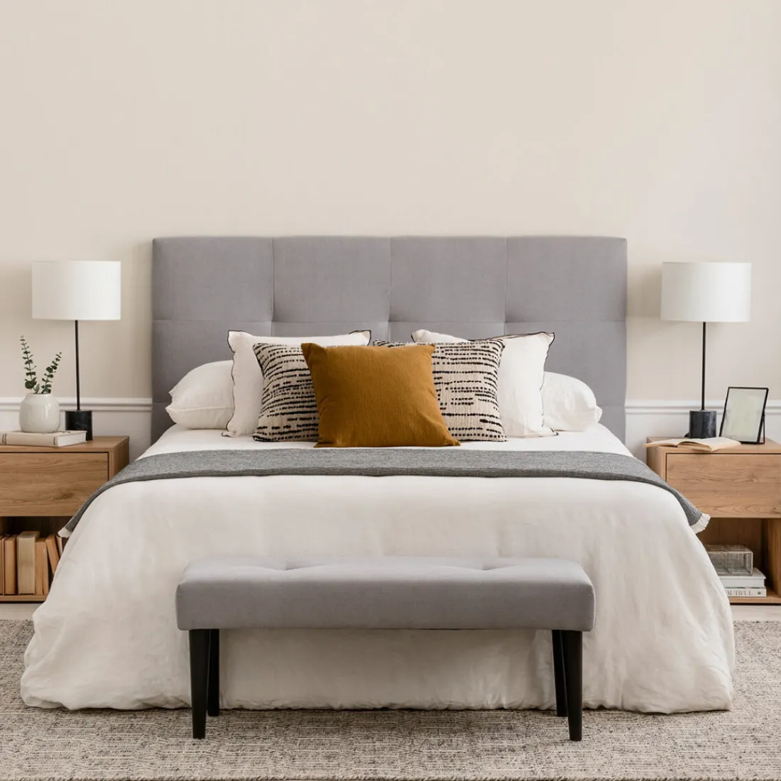 Kenay Home Pierre Blanco/Negro Discount