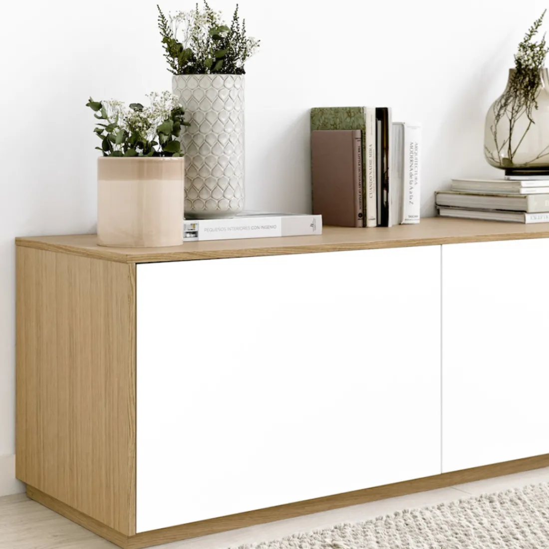Kenay Home Unite Blanco/Roble Sale